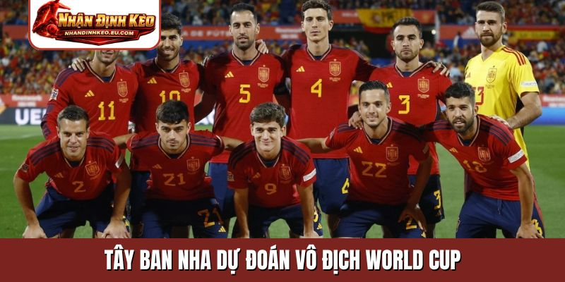 Tây Ban Nha dự đoán vô địch World Cup
